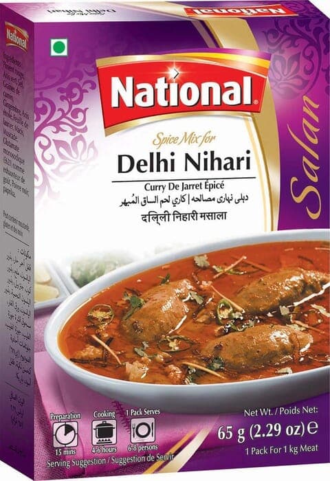 National Delhi Nihari Masala 65g