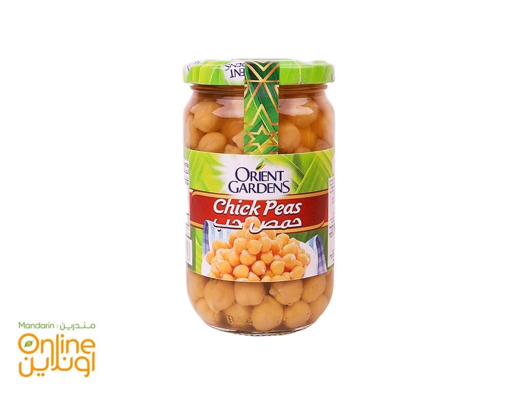 Orient Gardens Chickpeas Small Bottles 370 G 