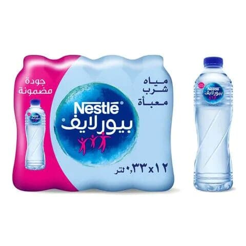 Nestle Pure Life Drinking Water 12*330ml
