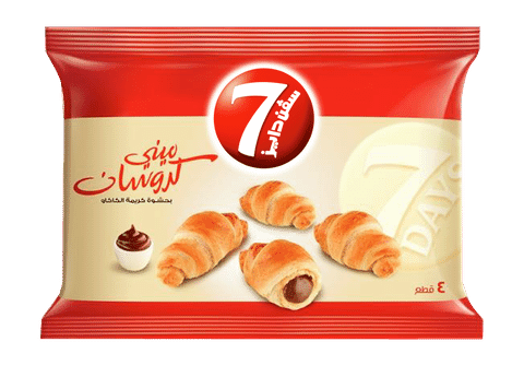7 Days Mini Croissant With Chocolate Filling 44 G