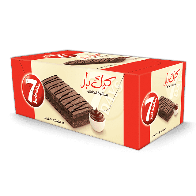 7 Days Cake Bar Chocolate 25gx12