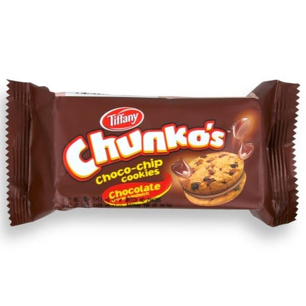 Tafani Chunkos Chocolate Chip Sandwich Cookies with Chocolate Cream 10 pieces x 43 g