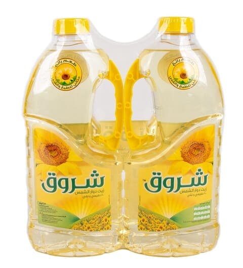 Shurooq Sunflower Oil 1.5L x2