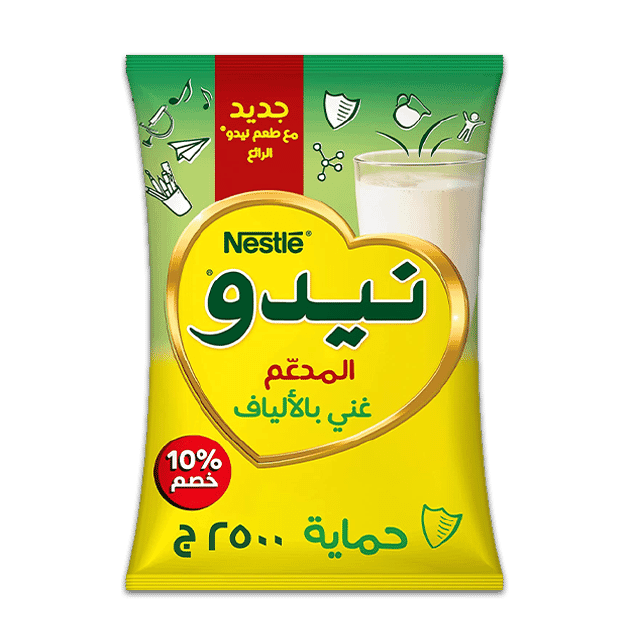 Nido Fortified Full Cream Milk Powder Pouch 2500g