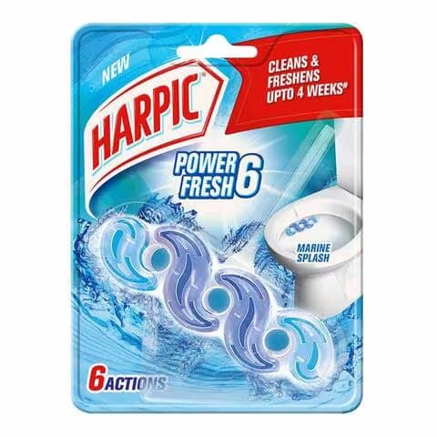 Harpic Lavander Freshener Toilet Block Atlantic Burst 35 Grams ×2