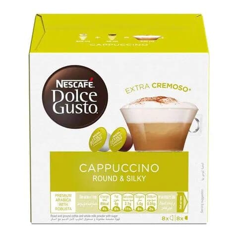 Nescafe Dolce Gusto Cappuccino Capsules 186.4g