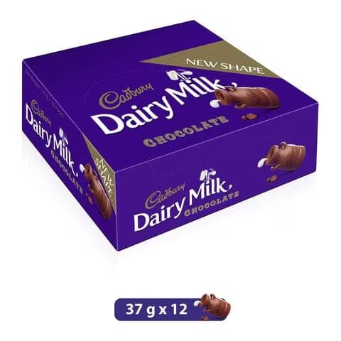Cadbury Dairy Milk Chocolate 12*37g
