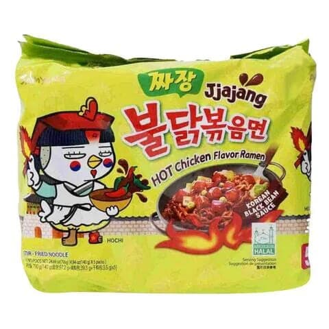Samyang Buldak Jjajang Hot Chicken Flavor Ramen 140g