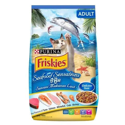 Purina Friskies Seafood Cat Food 1.1 Kg