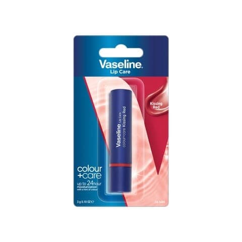 Vaseline Lip Care Color + Care Lip Balm Kissing Red 3g