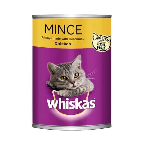 Whiskas Cat Food With Chicken Meat And Broth 400 Grams