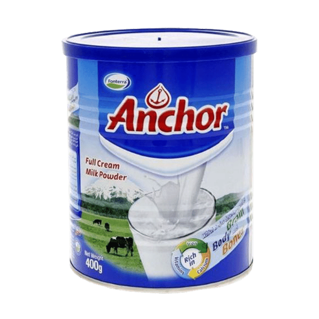 Anchor Full Cream Milk Powder 400 Grams