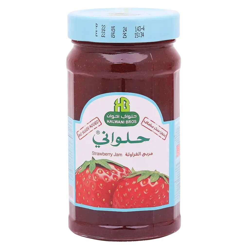 Halwani Strawberry Jam Without Sugar 400 G