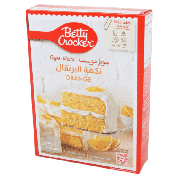 Betty Crocker Super Moist Orange Cake Mix 500 g  