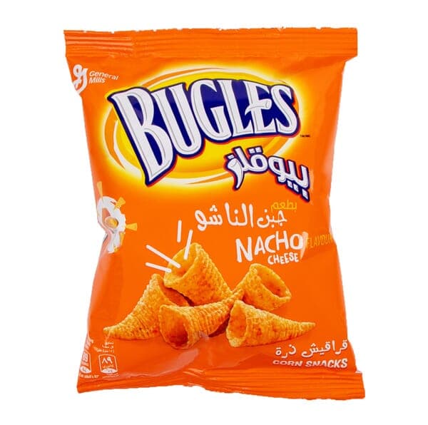 Bugles Corn Snack Nacho Cheese 15g
