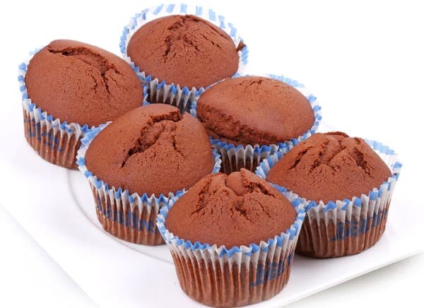 Danube Bakery - Dark Choco English Cup Cake 6 pc  