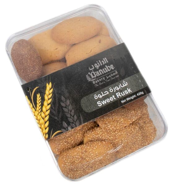 Danube Bakery - Sweet Rusk (Prepacked) 420 g  