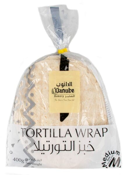 Danube Bakery - Tortilla Bread Medium Size 400 g  