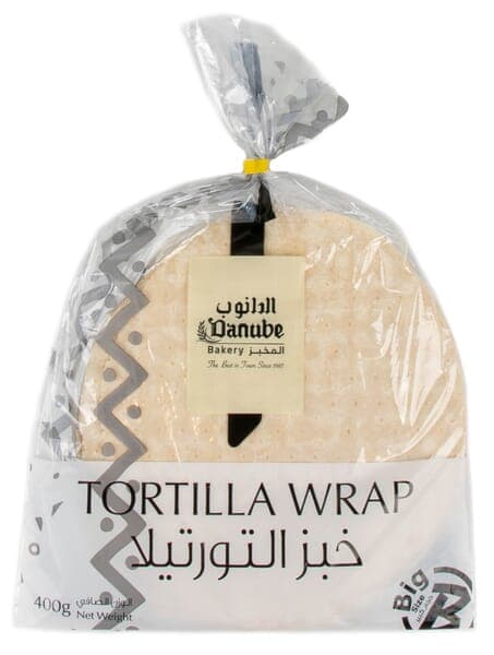 Danube Bakery Tortilla Bread Big Size 400 g  