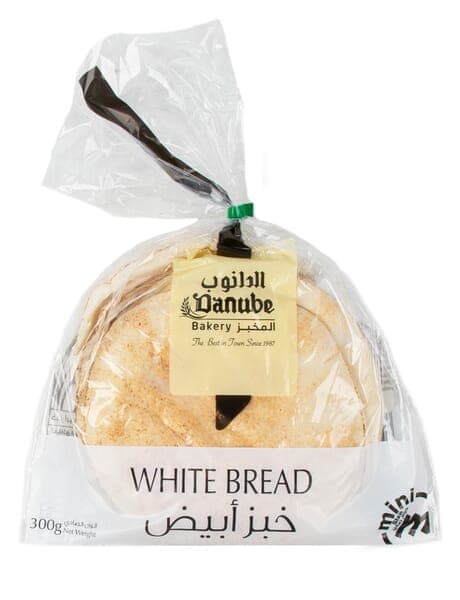 Danube Bakery White Bread Mini Size 300 g  