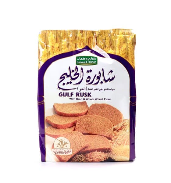 Halwani & Tahhan Bran & Whole Wheat Flour Gulf Rusk 300 g  