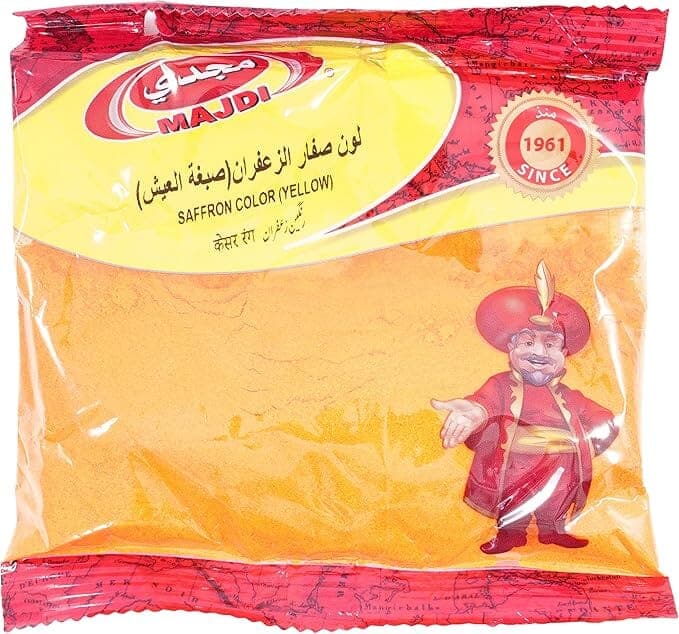 Majdi Yellow Saffron Color 100 g  