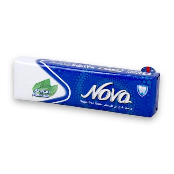Nova Sugar Free Peppermint Gum 5 pc  