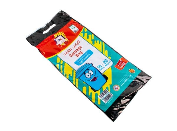 Plasti Net Garbage Bag 50 Gallons 20 bags  