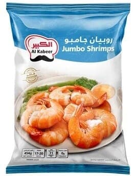 Al Kabeer Jumbo Shrimps 454g