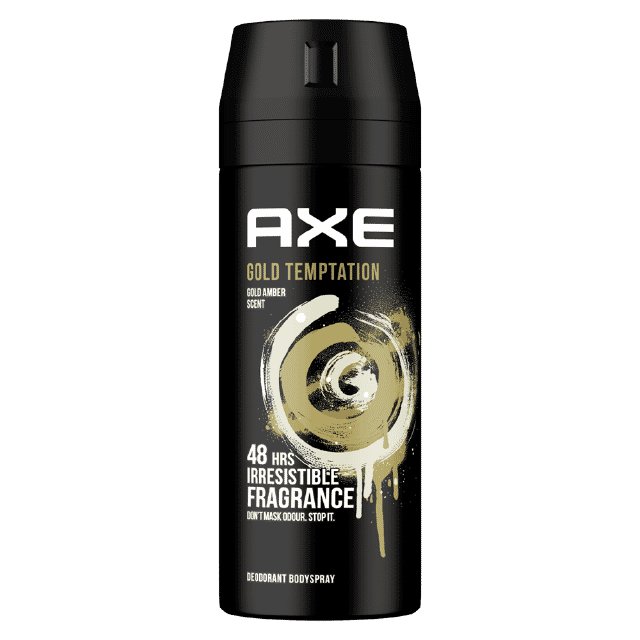 Axe Gold Temptation Deodorant Spray For Men 150Ml
