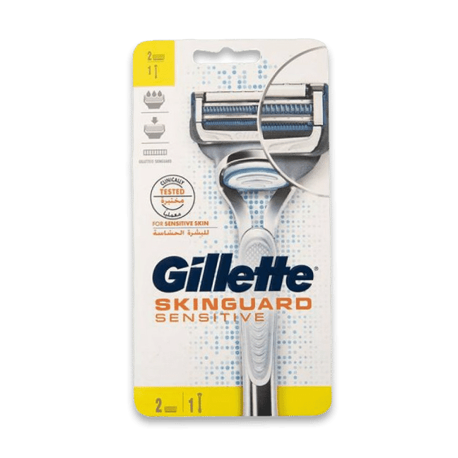 Gillette Skinguard Men Razor For Sensitive Skin 2 Count