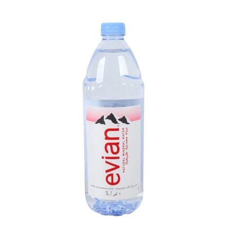 Evian Natural Mineral Water 1L