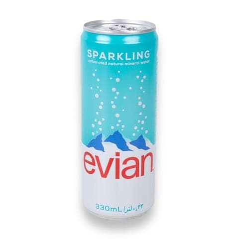 Evian Sparkling Water 330ml