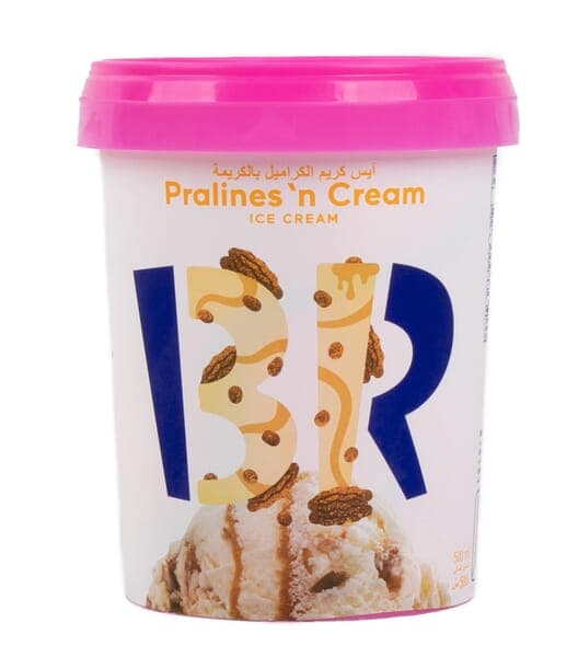 Baskin Robbins Pralines 'n Cream Ice Cream 500 ML