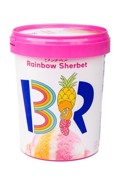 Baskin Robbins Rainbow Sherbet 1 L