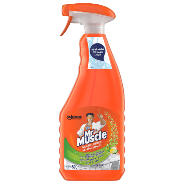 Mr. Muscle All Purpose Cleaner 5 In 1 Citrus Lime 500 ML