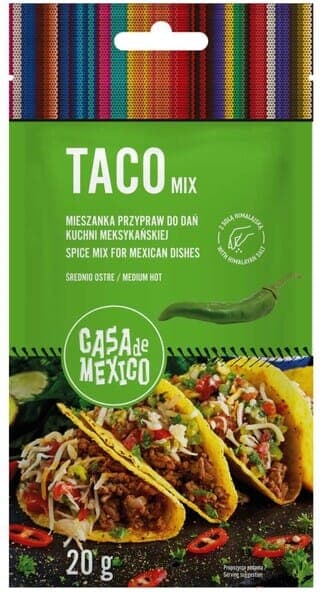 Casa de Mexico Taco Mix 20 GM