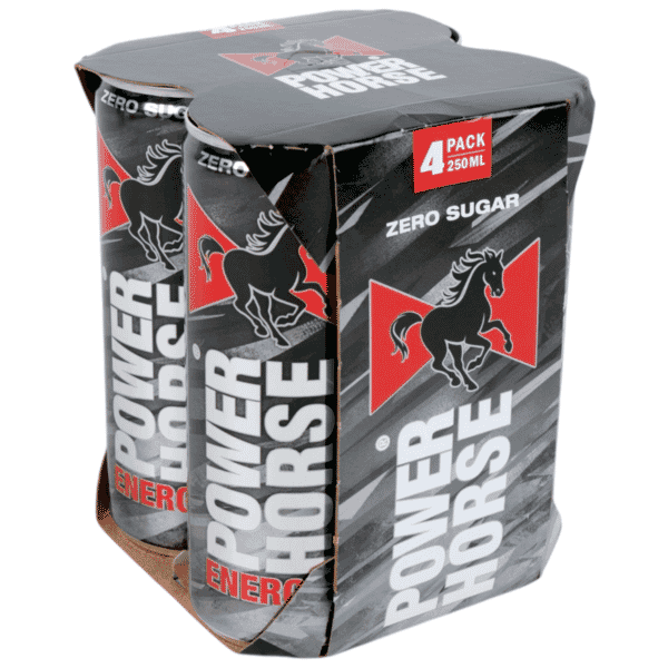 Power Horse Energy Drink Zero Sugar 4 x 250 ML