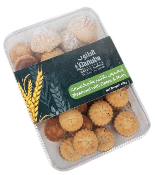 Danube Bakery Maamoul with Dates & Nuts (Prepacked) 400 GM