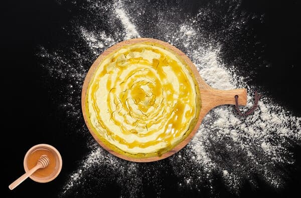 Danube Bakery Manageesh Labneh with Honey