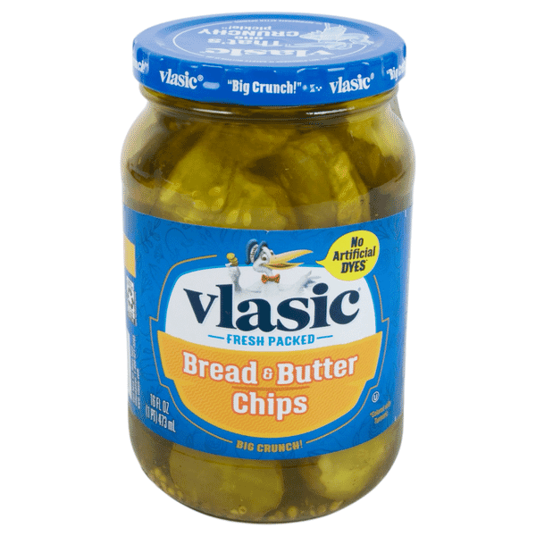 Vlasic Bread & Butter Pickle Chips 16 Oz