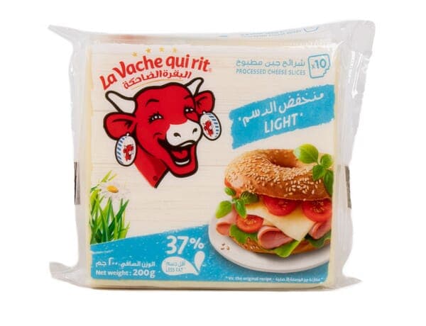 La Vache Qui Rit Light Cheese Slices (10 Slices) 200 GM