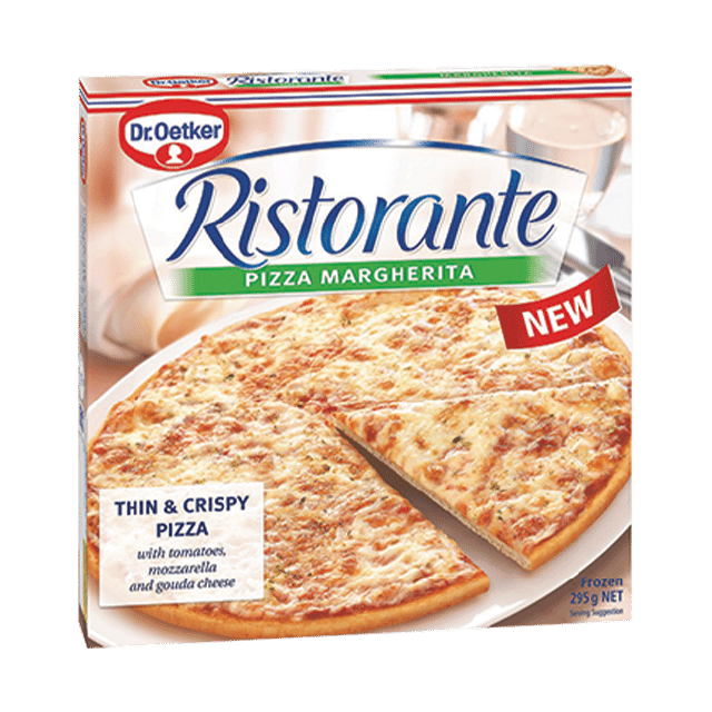 Dr. Oetker Ristorante Thin & Crispy Pizza Margherita 295g
