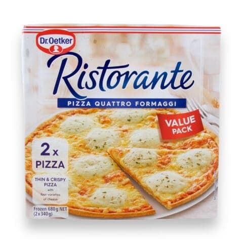 Dr. Oetker Ristorante Pizza Quattro Formaggi (Value Pack) 2*340g