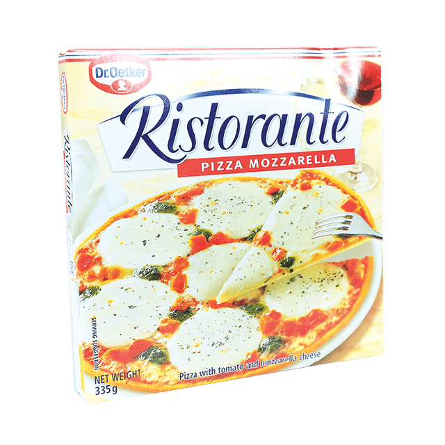 Dr. Oetker Ristorante Thin & Crispy Pizza with Mozzarella 335g