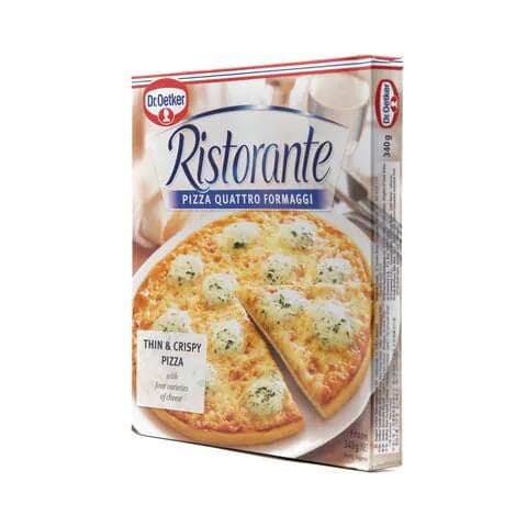 Dr. Oetker Ristorante Thin & Crispy Pizza with 4 Cheese 340g