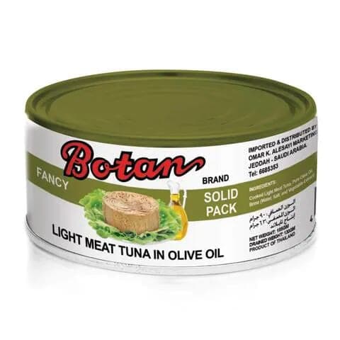 Botan Light Tuna In Olive Oil 185G