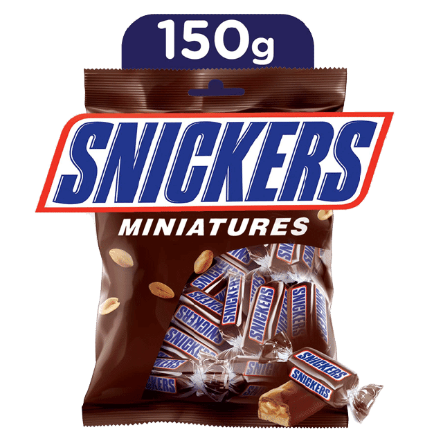 Snickers Miniatures Chocolate 150g