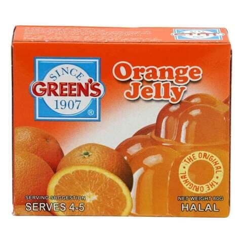 Greens Orange Jelly 80g