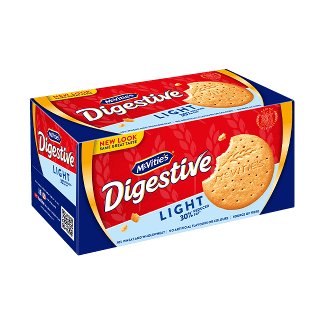 Mcvities Digestive Light Biscuits 250g